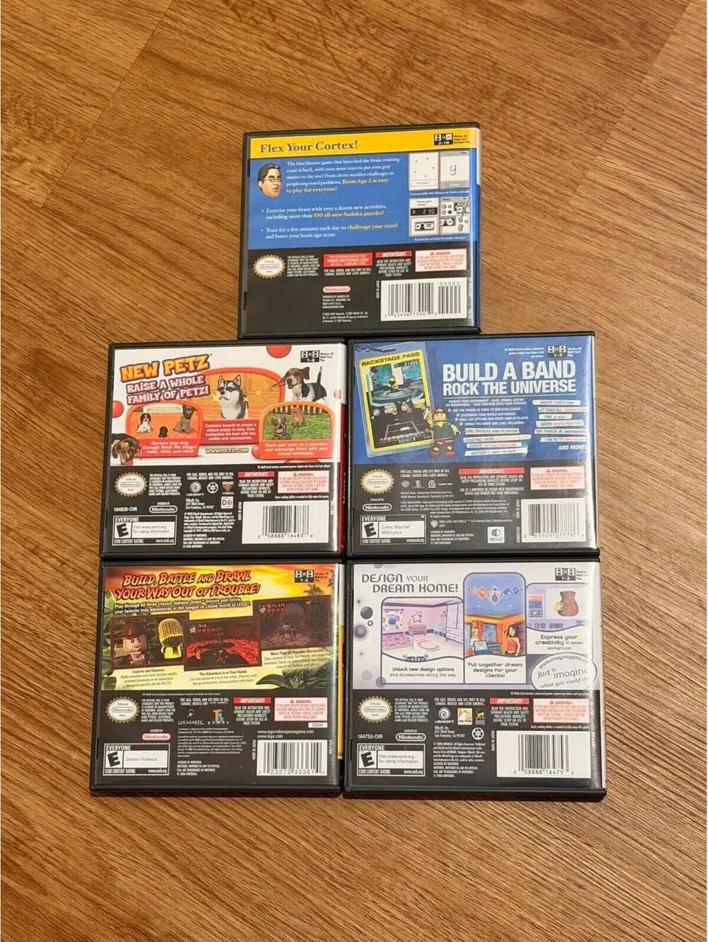 5 Nintendo DS games